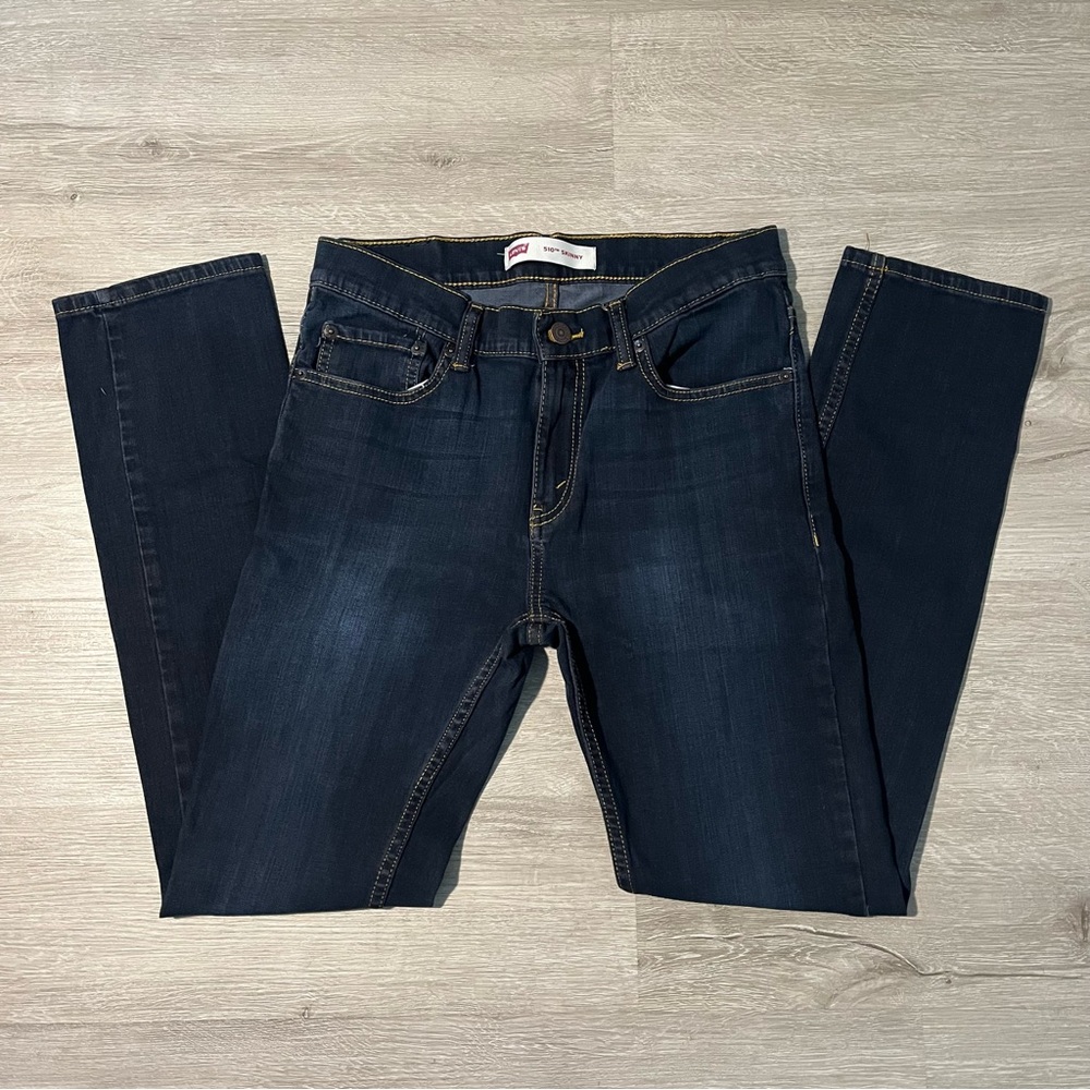 Levi’s 510 Skinny Dark Blue Jeans - W29” X L29”